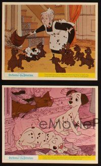 8w725 ONE HUNDRED & ONE DALMATIANS 8 color English FOH LCs '61 classic Walt Disney canine cartoon!