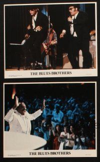 8w881 BLUES BROTHERS 5 8x10 mini LCs '80 John Belushi & Dan Aykroyd, John Landis classic!