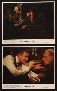 8w591 DEAD OF WINTER 8 8x10 mini LCs '87 Mary Steenburgen, Roddy McDowall, directed by Arthur Penn!