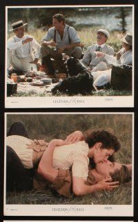8w645 LEGENDS OF THE FALL 8 8x10 mini LCs '94 Brad Pitt, Anthony Hopkins, Julia Ormond, Aidan Quinn