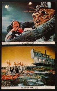 8w647 LOST CONTINENT 8 8x10 mini LCs '68 Hammer fantasy/horror, includes cool special fx images!