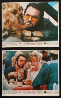 8w893 MAN WHO LOVED WOMEN 5 8x10 mini LCs '83 Burt Reynolds, Kim Basinger, Blake Edwards!