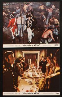 8w672 NELSON AFFAIR 8 8x10 mini LCs '73 Glenda Jackson, Peter Finch, the love that defied the world!