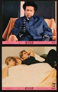 8w687 NIGHT OF THE FOLLOWING DAY 8 8x10 mini LCs '69 Marlon Brando, Richard Boone & Rita Moreno!