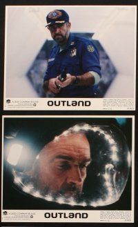 8w728 OUTLAND 8 8x10 mini LCs '81 Sean Connery is the only law on Jupiter's moon, Peter Boyle!