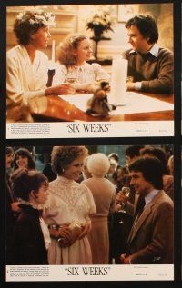 8w756 SIX WEEKS 8 8x10 mini LCs '82 Dudley Moore, pretty Mary Tyler Moore, cool New York City!