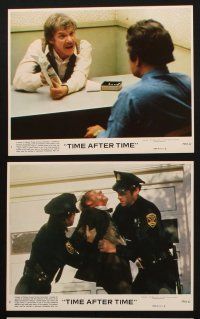 8w778 TIME AFTER TIME 8 8x10 mini LCs '79 Malcolm McDowell as H.G. Wells, Warner as Jack the Ripper