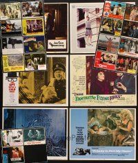 8x043 LOT OF 25 LOBBY CARDS '60s-80s great images from a variety of different movies!