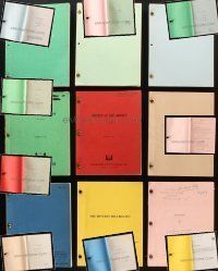 8x077 LOT OF 9 MOVIE SCRIPTS '70s-90s Beverly Hillbillies, Caddyshack 2 & more!