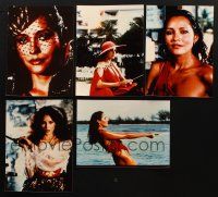 8x210 LOT OF 5 BARBARA CARRERA COLOR 8x11 STILLS '83 sexy actress from Never Say Never Again!