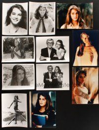 8x159 LOT OF 11 BROOKE SHIELDS 8x10 STILLS '70s youthful images of the pretty star, some color!