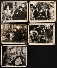 8x208 LOT OF 5 GARY COOPER 8x10 STILLS '50s images from Saratoga Trunk, Fighting Caravans & more!