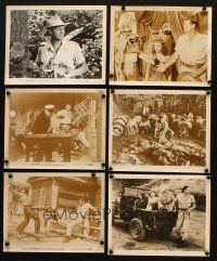 8x200 LOT OF 6 JOHNNY WEISMULLER JUNGLE JIM 8x10 STILLS '40s-50s images from the popular series!