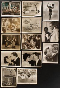 8x152 LOT OF 13 8x10 STILLS '30s-50s Marlon Brando, Joan Crawford, Liz Taylor, cartoons & more!