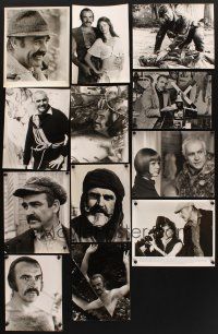 8x154 LOT OF 12 SEAN CONNERY 8x10 STILLS '60s-80s images from Zardoz, Wind and the Lion & more!