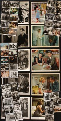 8x120 LOT OF 56 COLOR AND B&W 8X10 STILLS '30s-80s many images over several decades of movies!