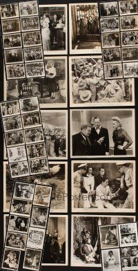 8x123 LOT OF 53 8X10 STILLS '30s-50s great images from a variety of different movies!