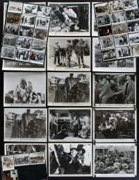 8x132 LOT OF 49 COWBOY WESTERN 8x10 STILLS '40s-70s Randolph Scott, George Montgomery & more!