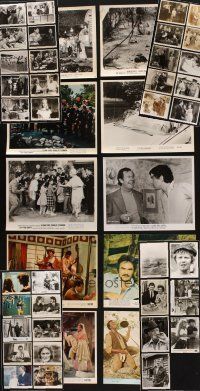 8x136 LOT OF 47 COLOR AND B&W 8X10 STILLS '30s-80s many images over several decades of movies!
