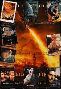 8x290 LOT OF 34 UNFOLDED DOUBLE-SIDED ONE-SHEETS '89 - '02 Reign of Fire, Pink Cadillac & more!