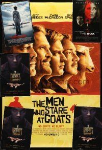 8x301 LOT OF 6 UNFOLDED DOUBLE-SIDED ONE-SHEETS '00s Men Who Stare At Goats, Vapmire's Assistant