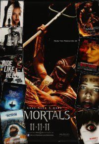 8x306 LOT OF 33 UNFOLDED MOSTLY DOUBLE-SIDED ONE-SHEETS '03 - '12 Immortals, Dictator & more!