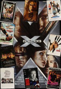 8x308 LOT OF 48 UNFOLDED DOUBLE-SIDED & SINGLE-SIDED ONE-SHEETS '85 - '06 X-Men 2 & more!