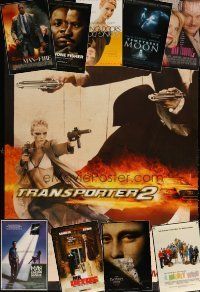 8x309 LOT OF 37 UNFOLDED DOUBLE-SIDED & SINGLE-SIDED ONE-SHEETS '86 - '06 Transporter 2 & more!