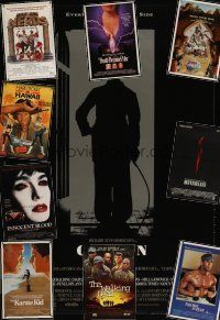8x316 LOT OF 27 UNFOLDED MOSTLY SINGLE-SIDED ONE-SHEETS '84 - '02 Chaplin, Karate Kid & more!