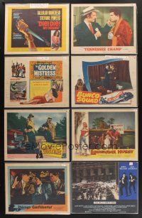 8x035 LOT OF 98 LOBBY CARDS '44 - '80 Die! Die! My Darling!, Gang Busters, Golden Mistress +more!