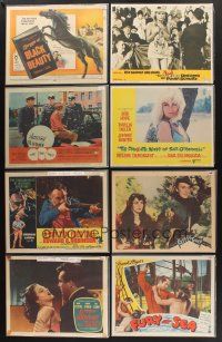 8x034 LOT OF 99 LOBBY CARDS '28 - '84 Edward G. Robinson, Gale Storm, Elke Sommer & more!