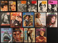 8x096 LOT OF 15 MOVIE MAGAZINES '70s-80s Film Quarterly, The Movie Magazine, Movie Digest & more!