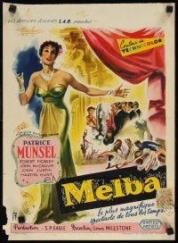 8y135 MELBA Belgian '53 Patrice Munsel, in most magnificent musical spectacle of them all!