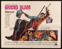 8y647 GRAND SLAM 1/2sh '68 Janet Leigh, Edward G Robinson, great action art!