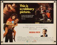 8y727 MIDAS RUN 1/2sh '69 Fred Astaire, Richard Crenna, sexy Anne Heywood, a robbery picture!