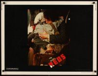 8y793 REDS 1/2sh '81 Warren Beatty as John Reed & Diane Keaton in Russia!