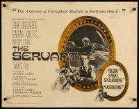 8y825 SERVANT 1/2sh '64 Dirk Bogarde, written by Harold Pinter, directed by Joseph Losey!