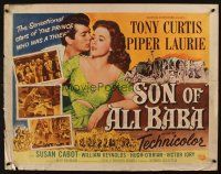 8y840 SON OF ALI BABA 1/2sh '52 sensational stars Tony Curtis & sexy Piper Laurie!