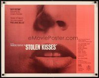 8y854 STOLEN KISSES 1/2sh '69 Francois Truffaut's Baisers Voles, sexy lips image!