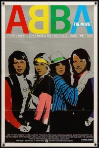 9b015 ABBA: THE MOVIE 1sh '79 Swedish pop rock group sold more records than anyone!