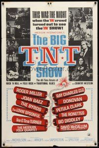 9b098 BIG T.N.T. SHOW 1sh '66 all-star rock & roll, traditional blues, country western & folk rock
