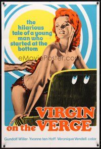 9b425 HOW TO PLAY THE SEDUCTION GAME Canadian 1sh 1972 he started at the bottom, Virgin on the Verge