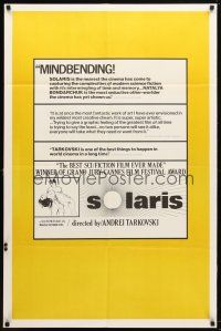 9b818 SOLARIS 1sh 1976 Andrei Tarkovsky's original Russian version, Solyaris!