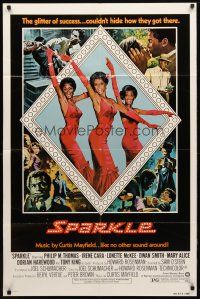 9b824 SPARKLE style B 1sh '76 Irene Cara & Lonette McKee go from ghetto to superstars!