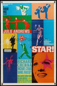 9b832 STAR int'l 1sh '68 Julie Andrews, Robert Wise, Richard Crenna, Daniel Massey!