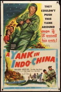 9b991 YANK IN INDO-CHINA 1sh '52 they couldn't push John Archer around!