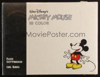 9c042 MICKEY MOUSE IN COLOR signed & numbered hardcover book '88 by Floyd Gottfredson & Carl Barks!