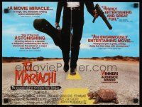 9e178 EL MARIACHI English 12x16 '92 first movie written & directed by Robert Rodriguez!