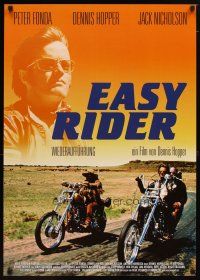 9e121 EASY RIDER German R06 Peter Fonda, motorcycle biker classic directed by Dennis Hopper!