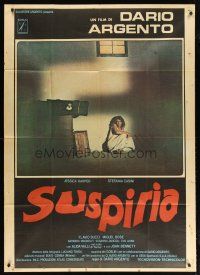9f287 SUSPIRIA Italian 1p '77 classic Dario Argento horror, cool completely different image!